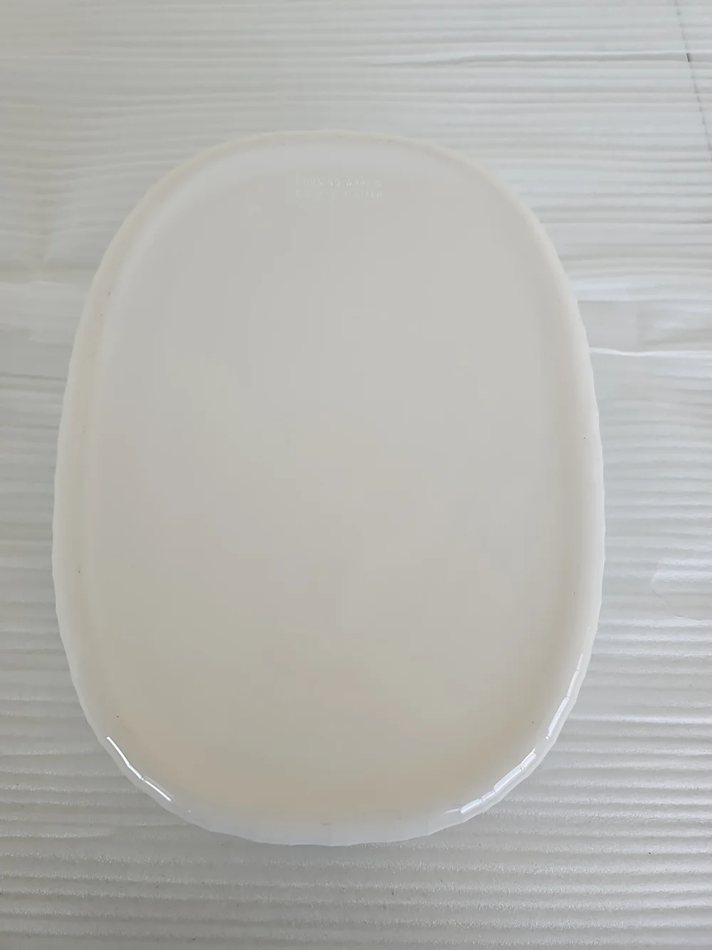 CorningWare French White Oval Casserole Dish 2.8 Liter No Lid F-2-B